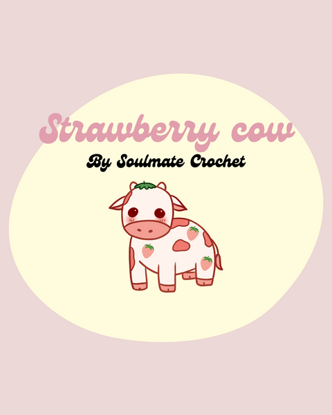 Pattern Strawberry cow