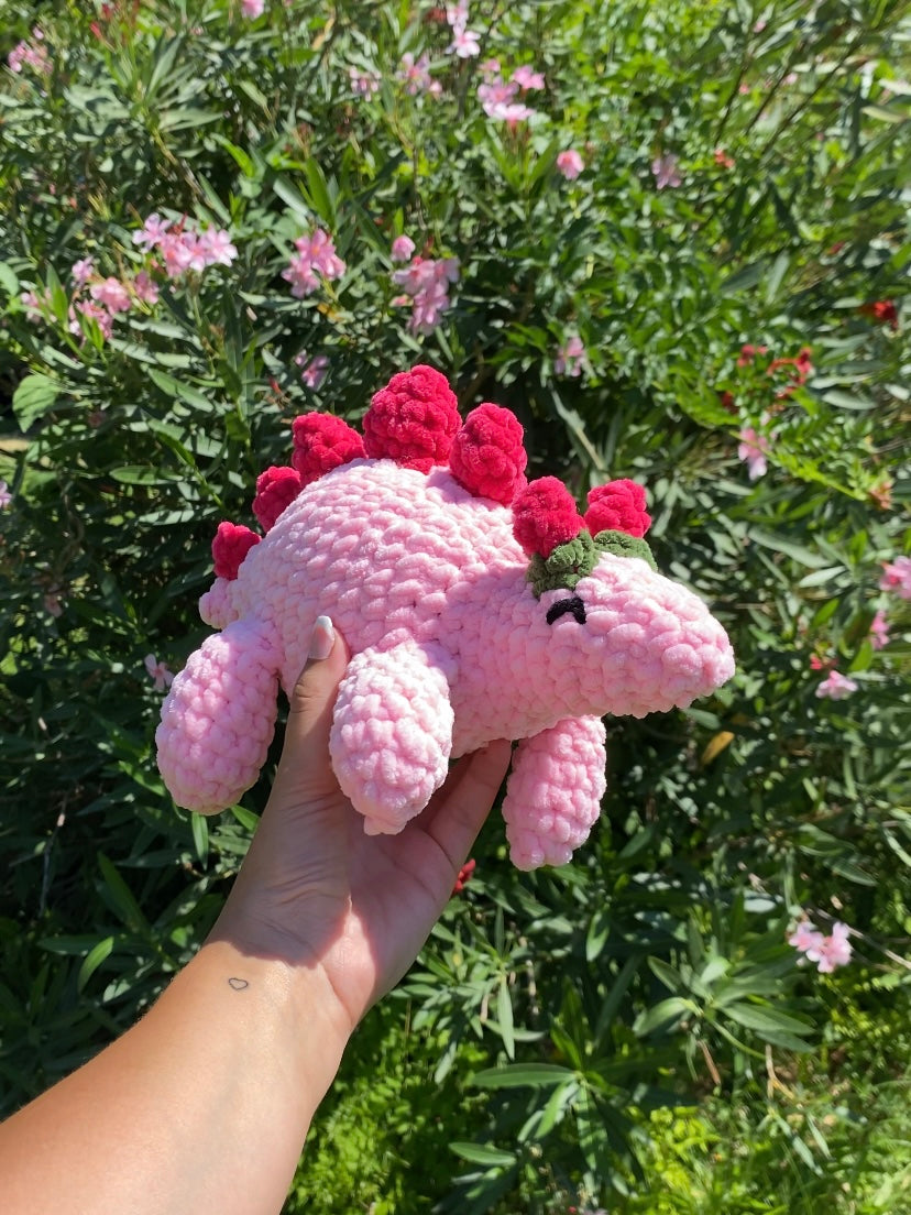 Dino à la framboise 💕