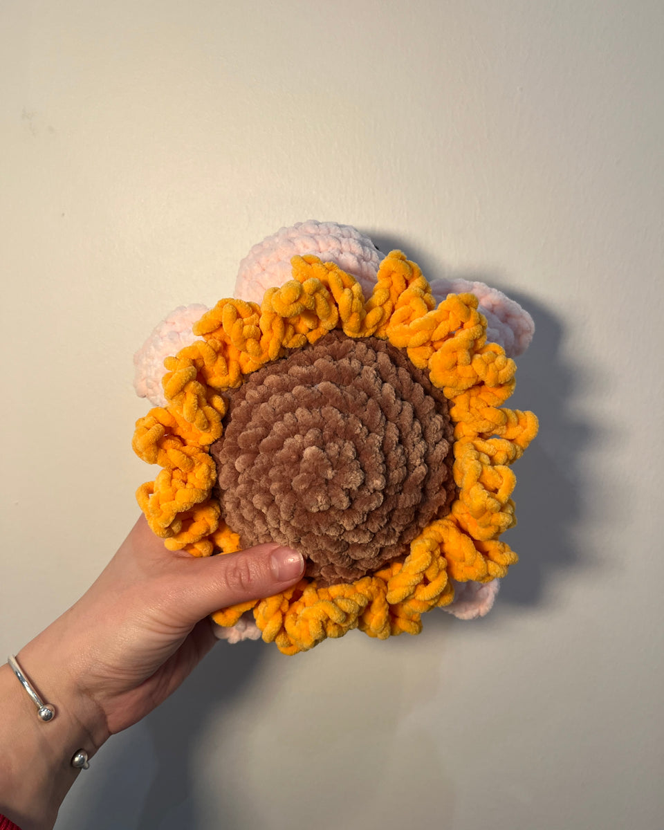 Kit de tapis à crochets tournesol : toile pré-imprimée DIY Kit de tapis à crochets tournesol : toile pré-imprimée DIY