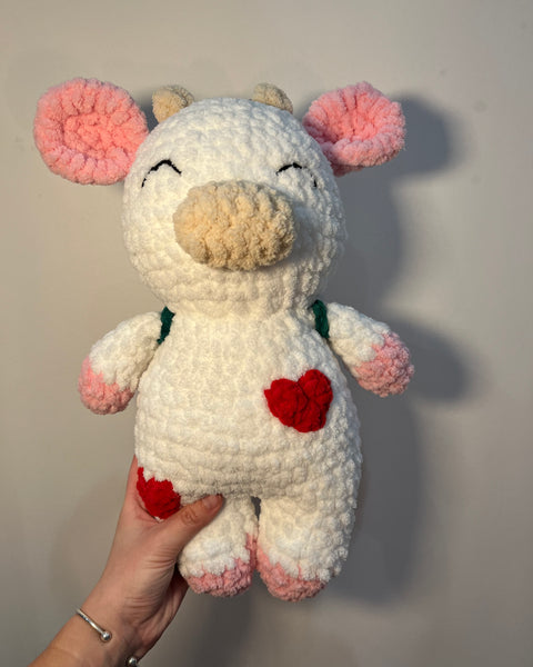 kawaii cow crochet