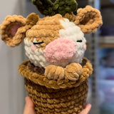 jungle cow crochet