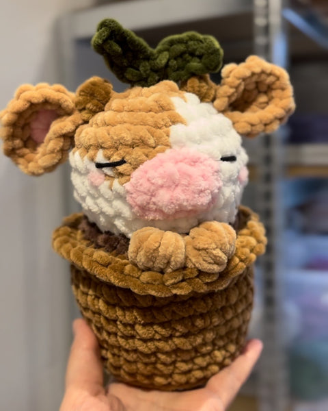 jungle cow crochet