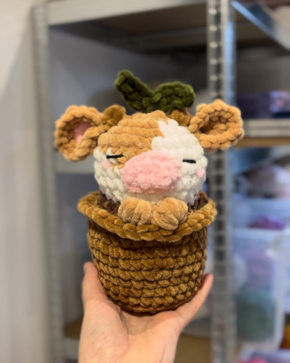 jungle cow crochet