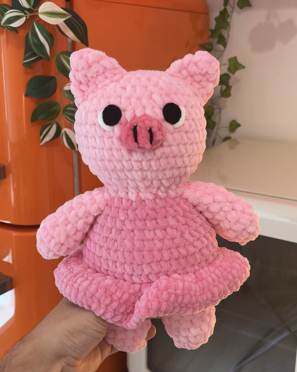 Pattern Girly Pig (PDF)