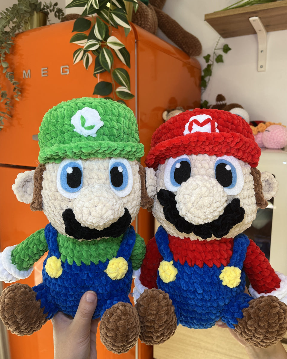 Pattern Mario & Luigi | 2 EN 1 (PDF) 💚✨