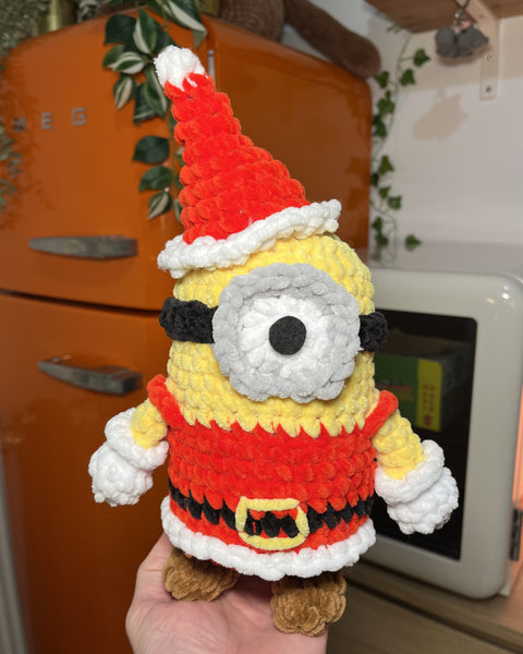 Pattern Minion de noël | 3 en 1 (PDF) 💛🎄