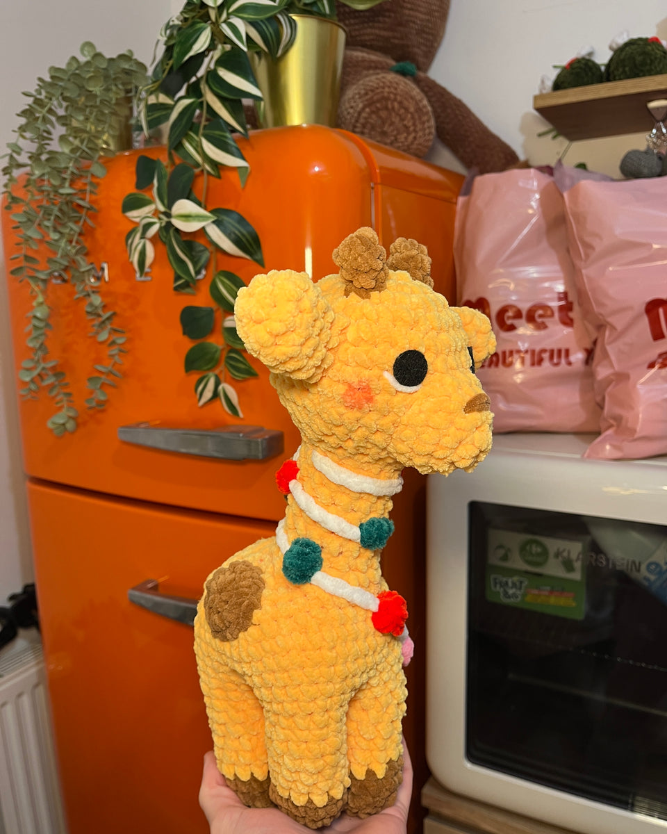 Pattern Girafe de noël (PDF) 🦒🎄