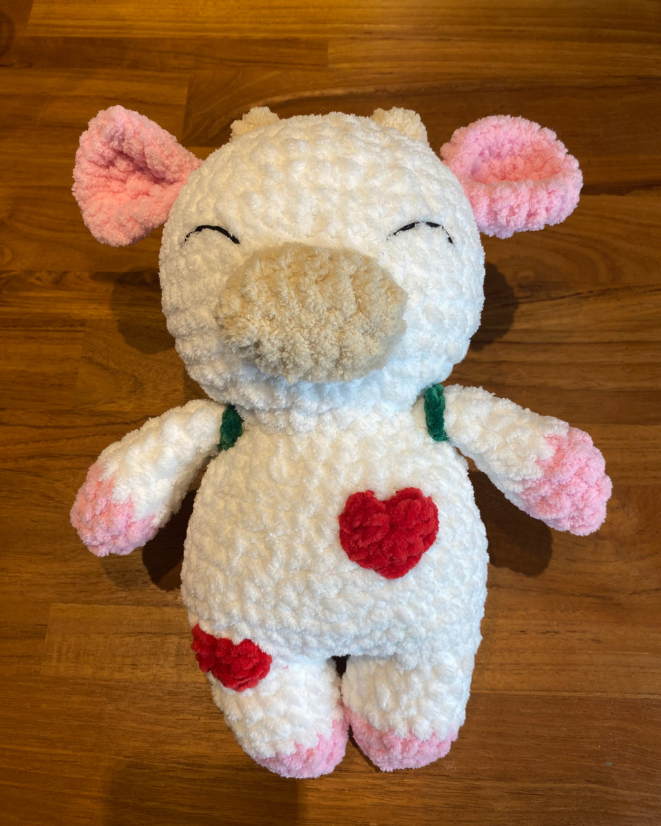 kawaii cow crochet