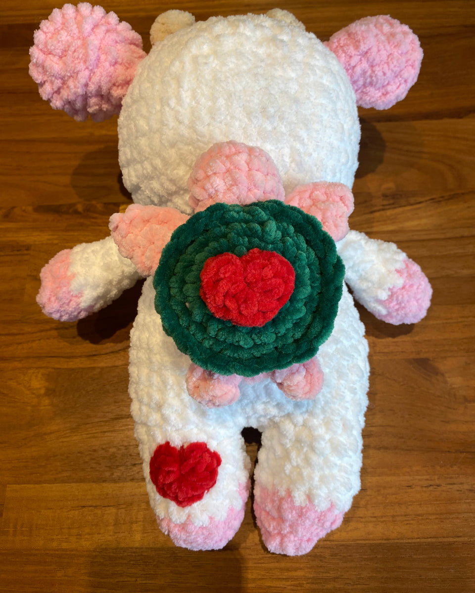 kawaii cow crochet