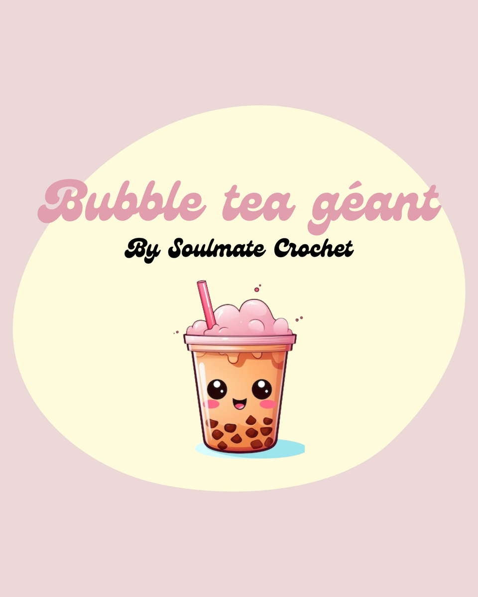 Pattern Bubble Tea Géant (PDF)