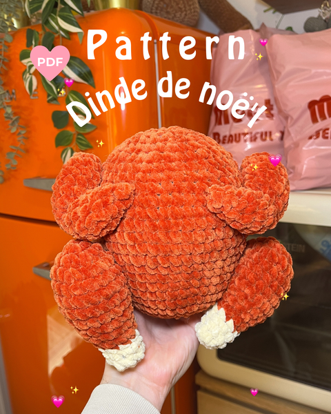 Pattern Dinde de noël (PDF)🍗🎄