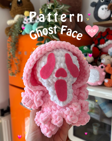 Pattern Ghost Face (PDF) 👻💗