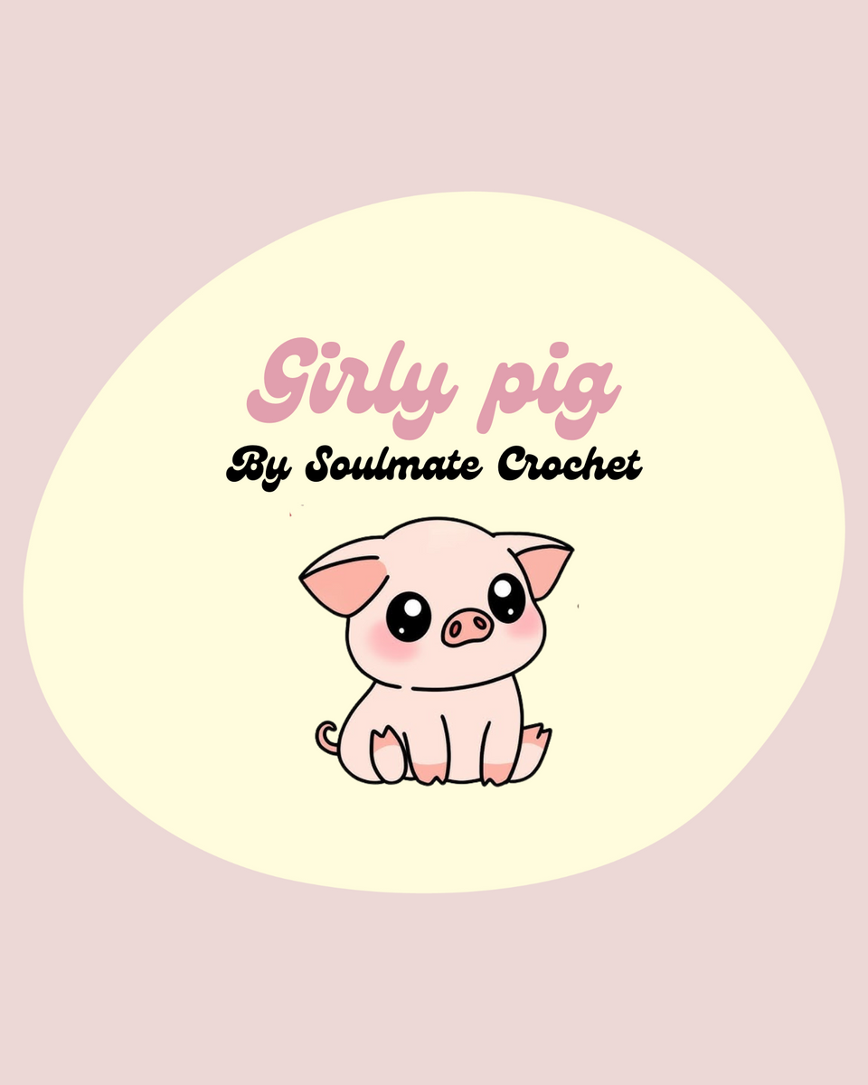 Pattern Girly Pig (PDF)