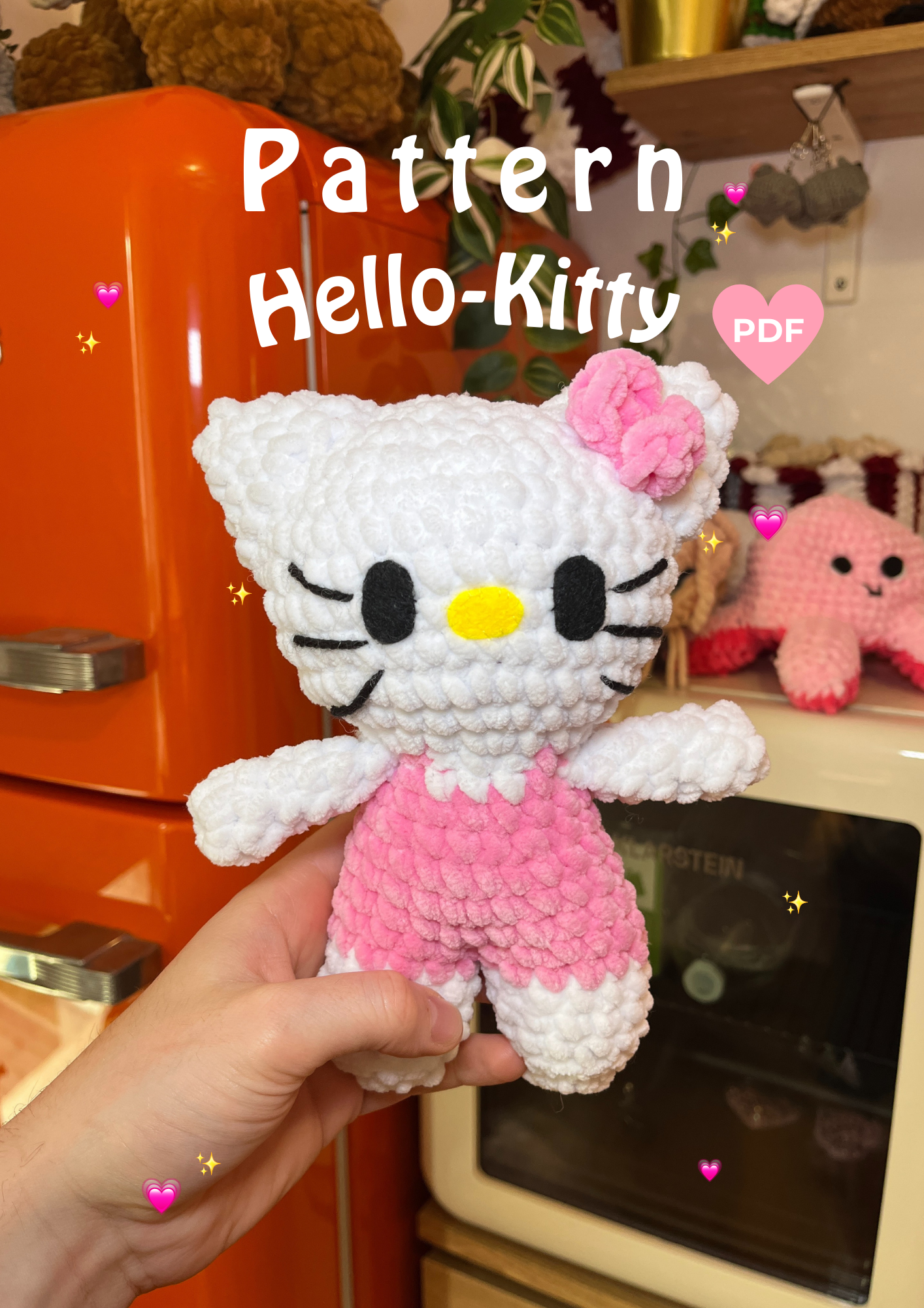 Pattern Hello-Kitty (PDF) 🩷 – Soulmate