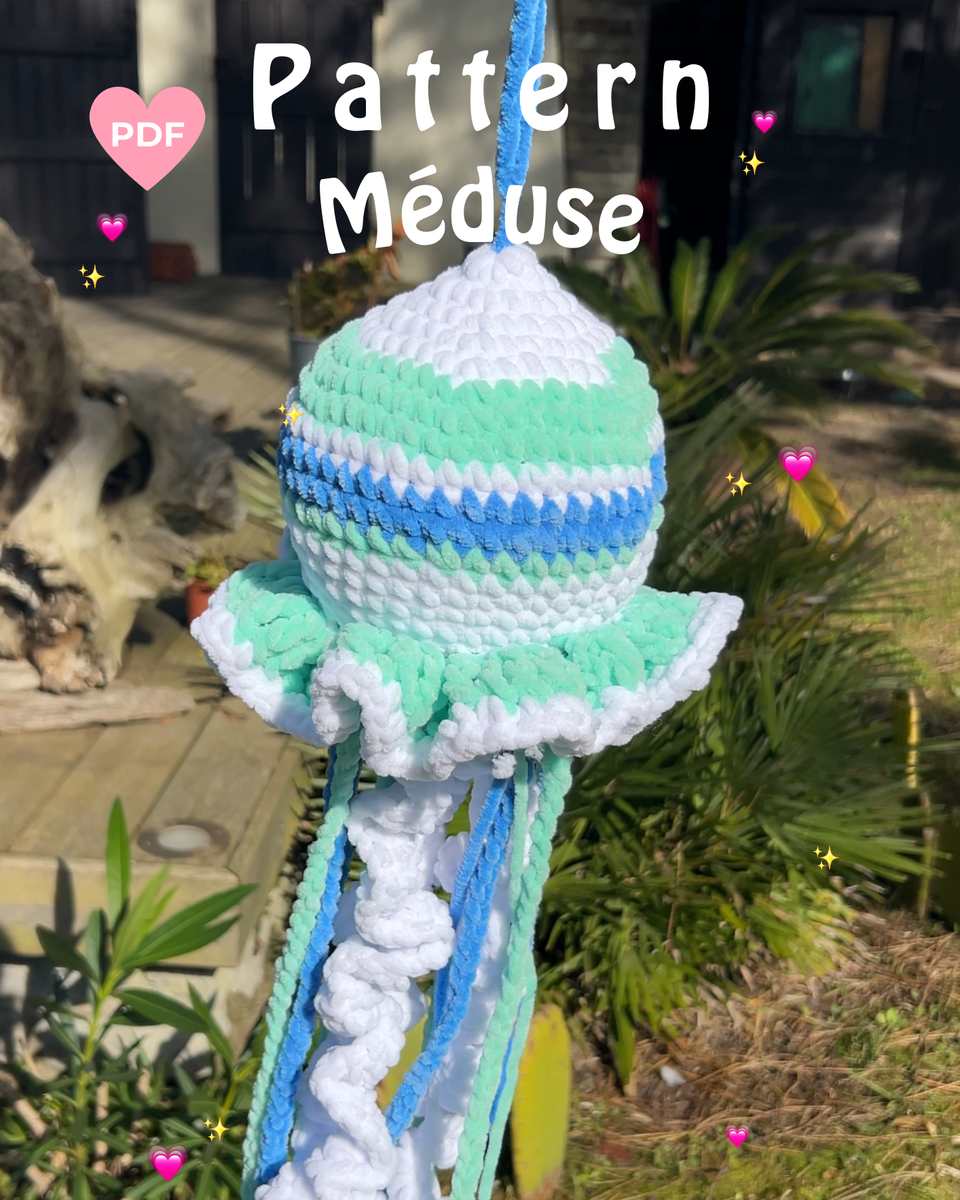 Pattern Méduse (PDF) 🪼✨