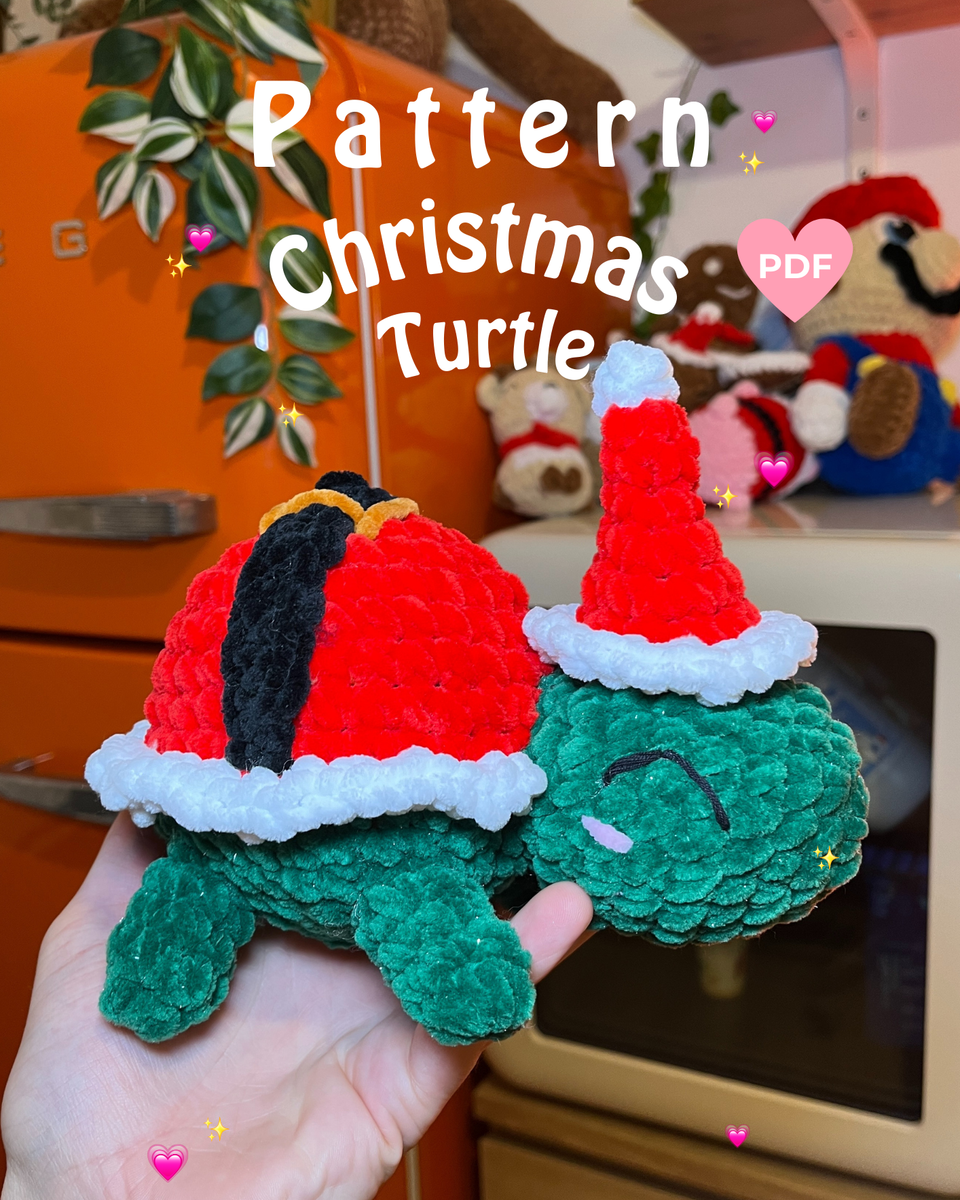 Pattern Christmas Turtle (PDF)❤️🎄