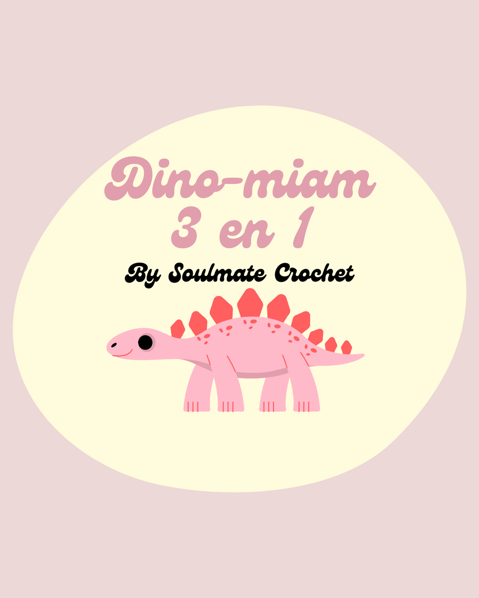 Pattern Dino-Miam 3 en 1 (PDF)