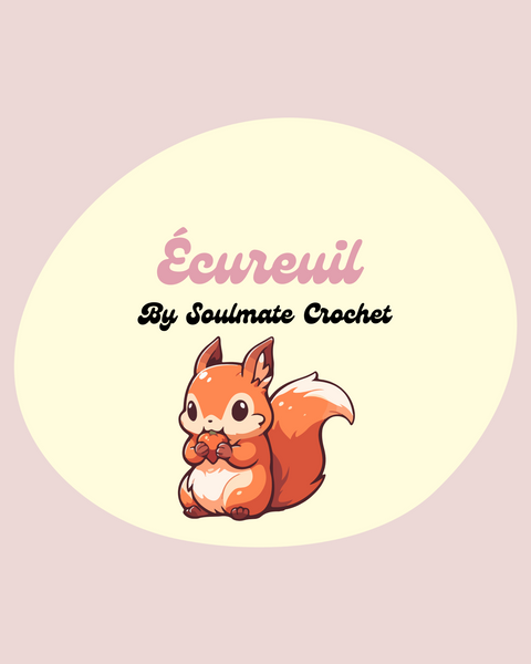 Pattern écureuil crochet