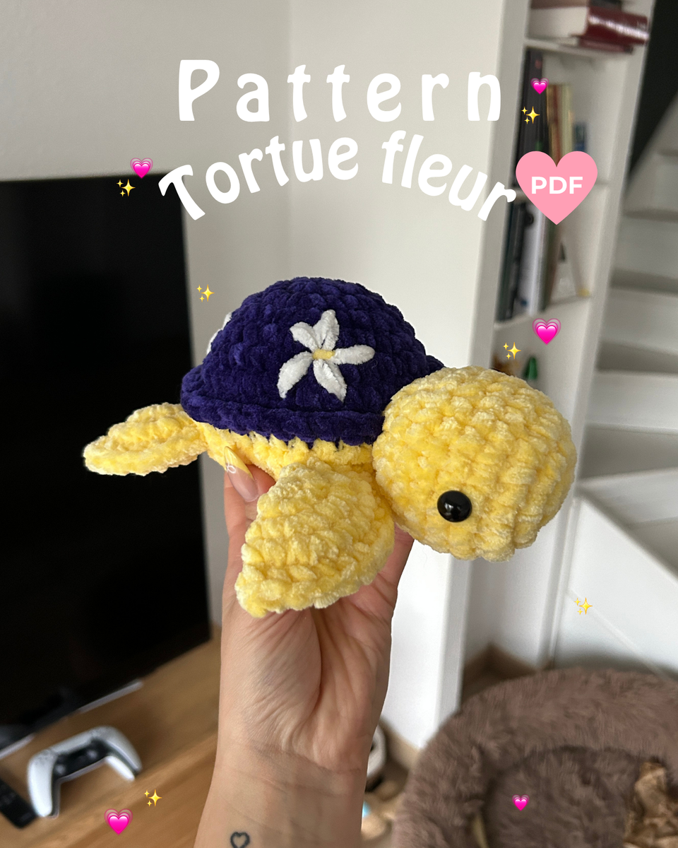 Pattern Tortue marguerite 🌼