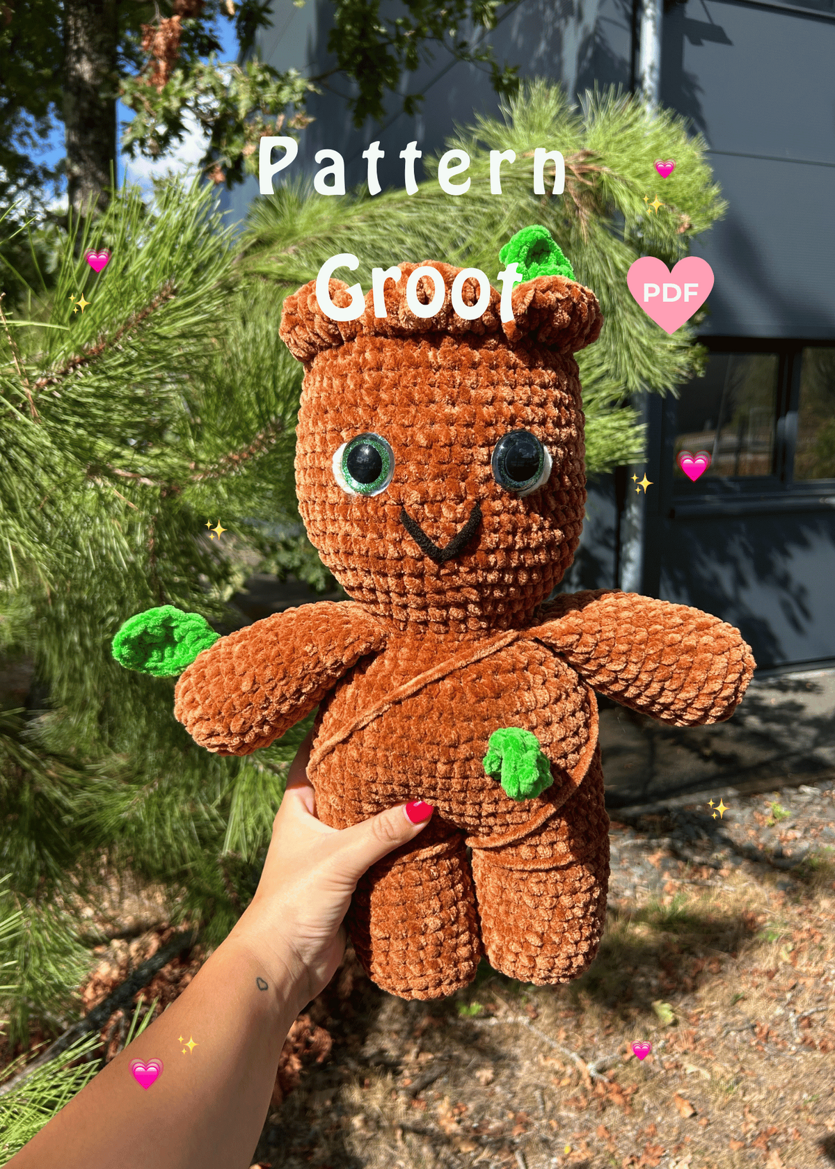 Printable Groot Pattern Pattern Groot 🤎🍃 – Soulmate