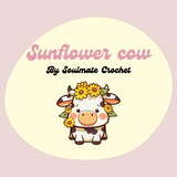 sunflower cow pattern crochet