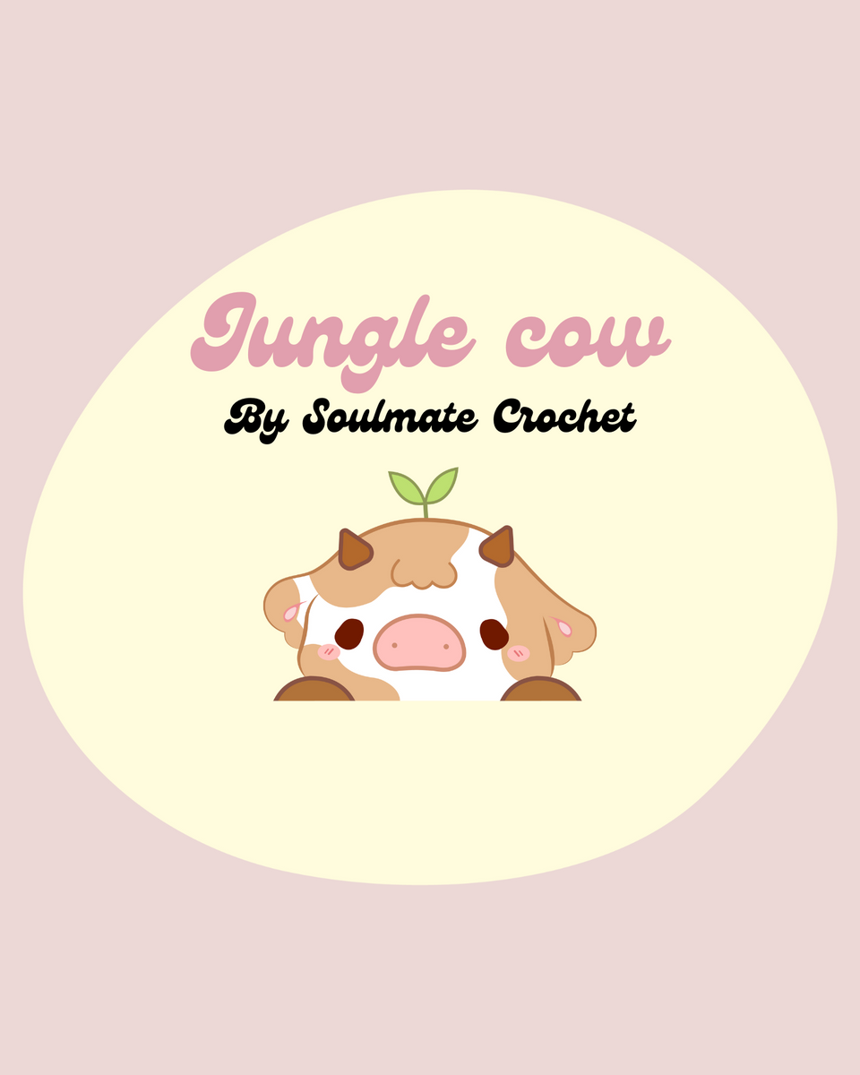 Pattern jungle cow crochet